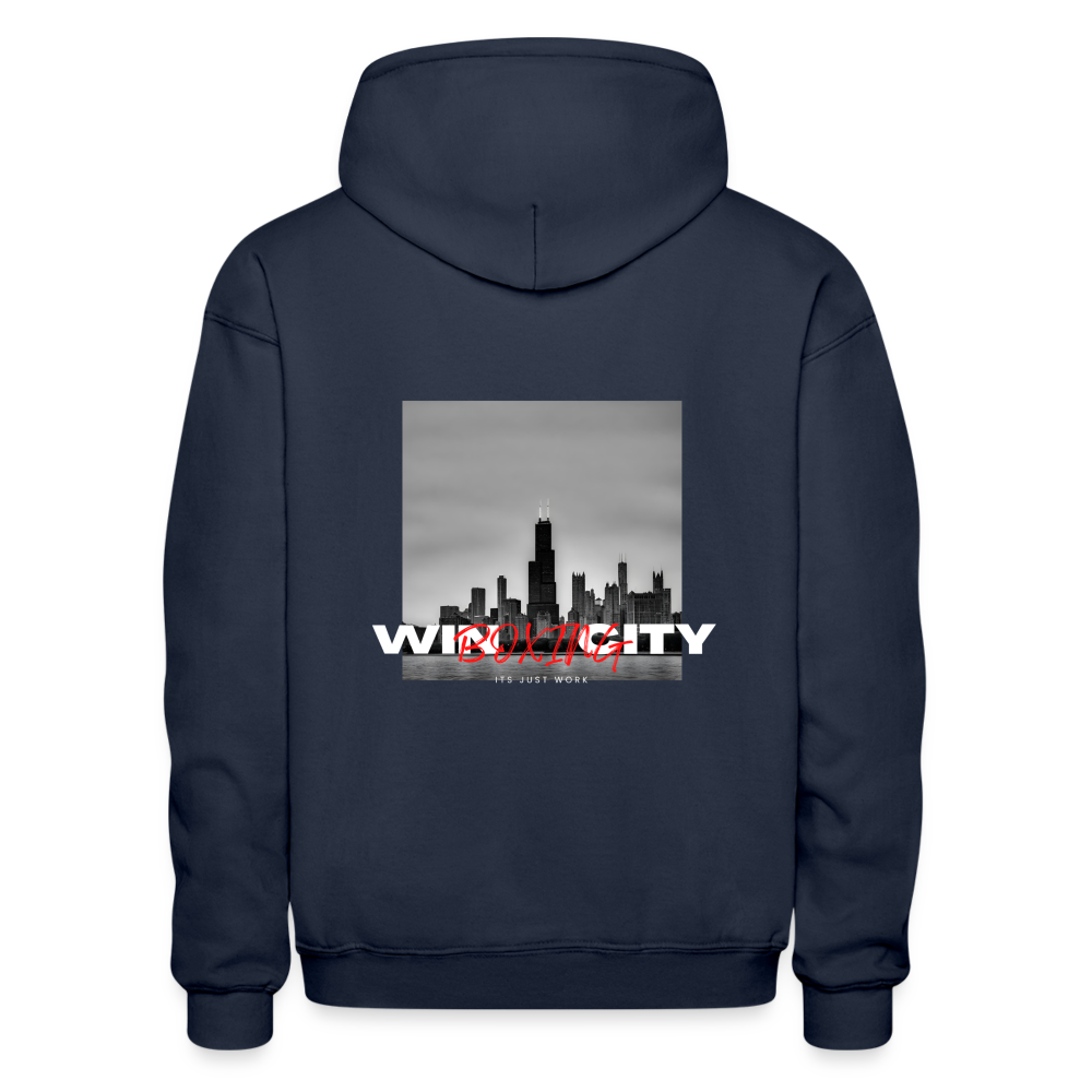 Win City Hoodie - Navy - navy
